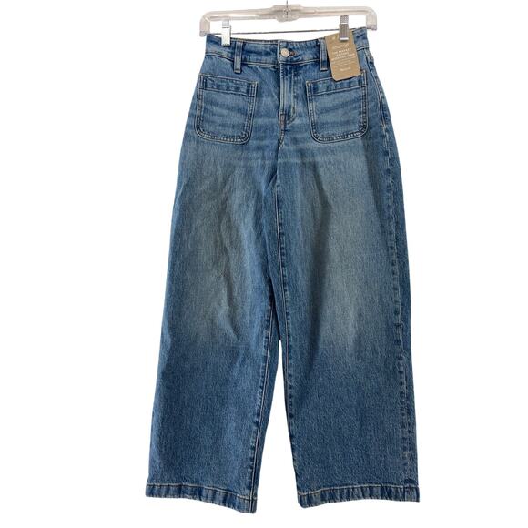 Madewell Perfect Vintage Wide Leg Jean Size 24P